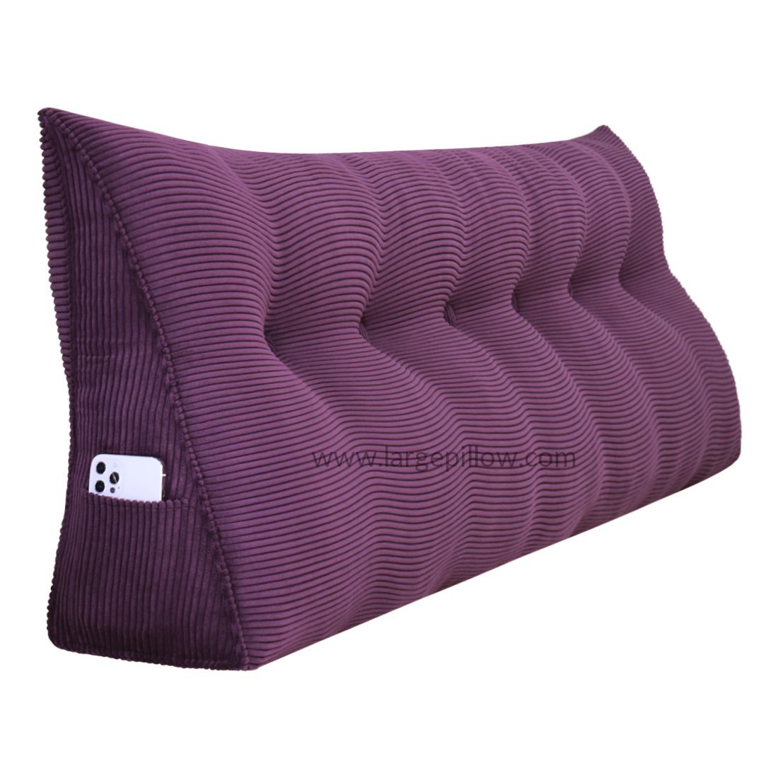 Kopfteil Kissen Voller Twin Queen King, Bett-Rückenstütze Keilkissen Kissen  Rückenkissen Rückenstütze Bett & Sofa (Color : H, Größe :  180x60x20cm(71x24x8inch)) : : Küche, Haushalt & Wohnen