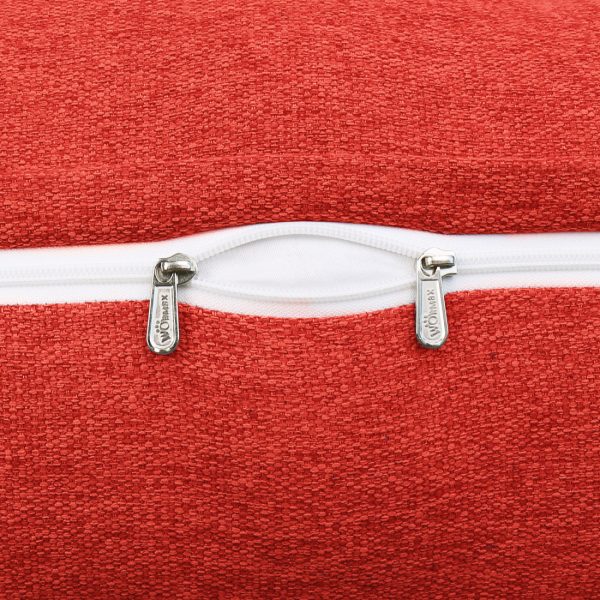 Rugkussen 39inch rood