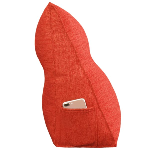 Подушка на спинку 39 дюймов красная
