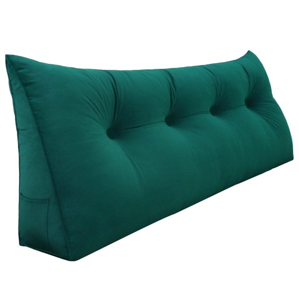 Coussin de dossier 79 pouces bleu royal