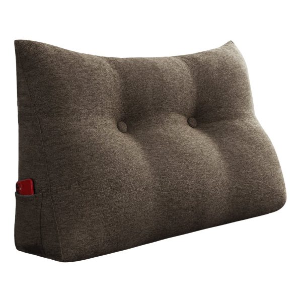 Reading pillow 24inch coffee
