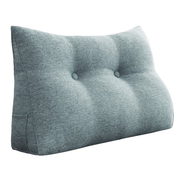 Reading pillow 24inch gray