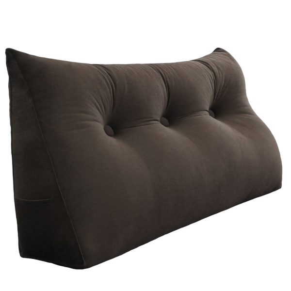 Coussin de lecture 39 pouces Café