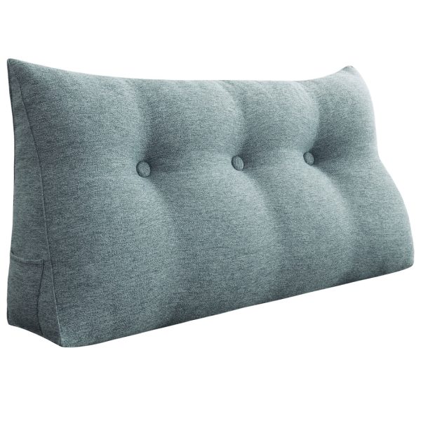 Reading pillow 39inch gray
