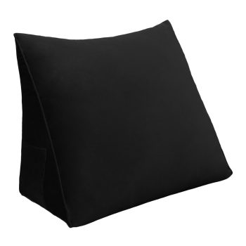 Wedge pillow 18inch Black 01.jpg 1100x1100
