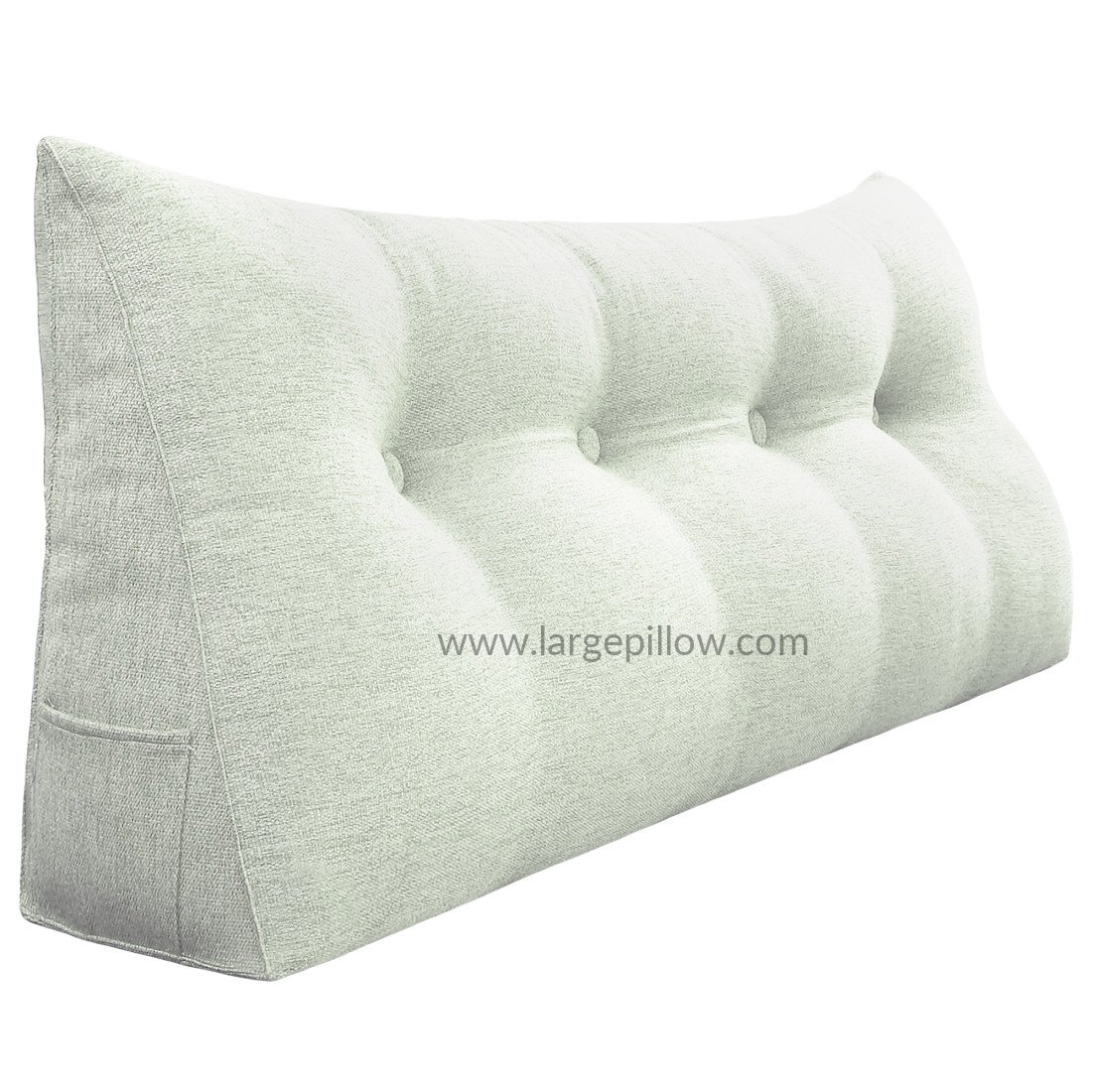 over het algemeen omringen vertaling Groot rugkussen voor bed - LargePillow.com