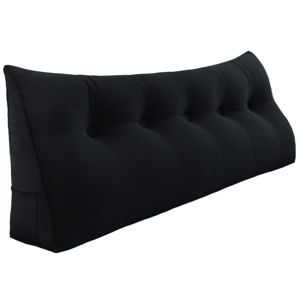 Coussin compensé 59 pouces Noir