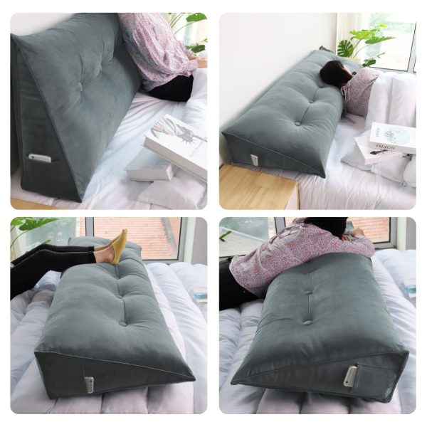 Coussin compensé 59 pouces Gris