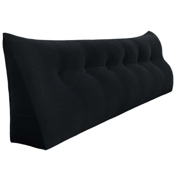 Coussin compensé 71 pouces Noir