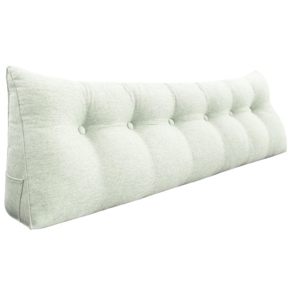 Coussin compensé 71 pouces ivoire