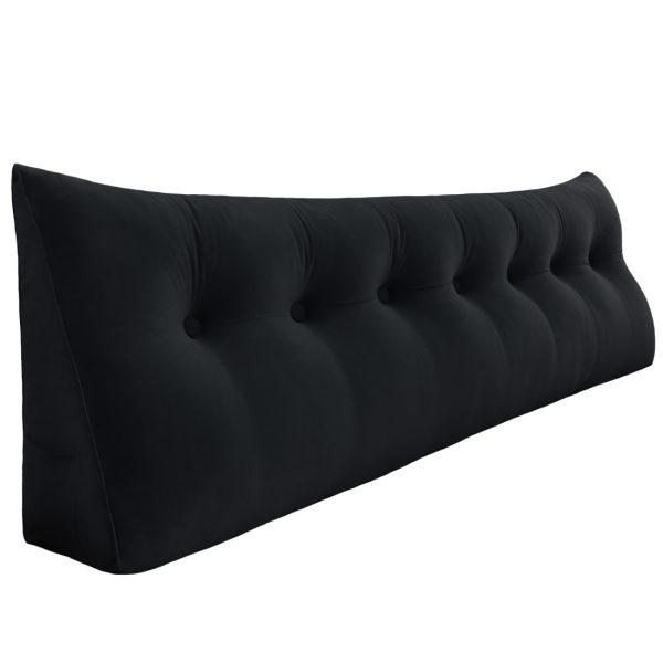 Wedge pillow 79inch Black