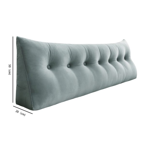 Almohada cuña 79 pulgadas Gris