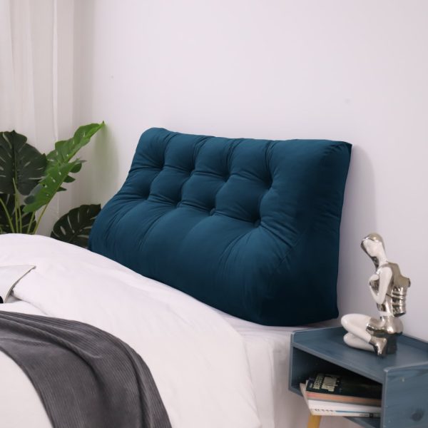 backpillow huxing velvet blue