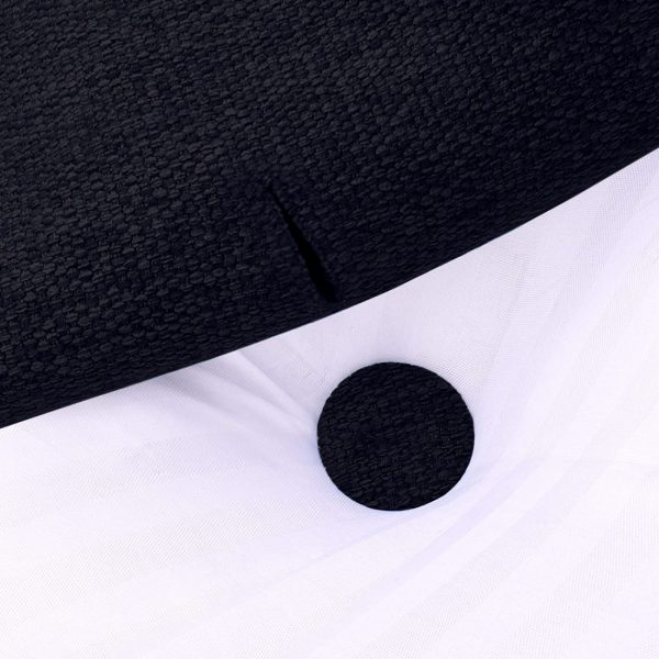 backpillow linen balck