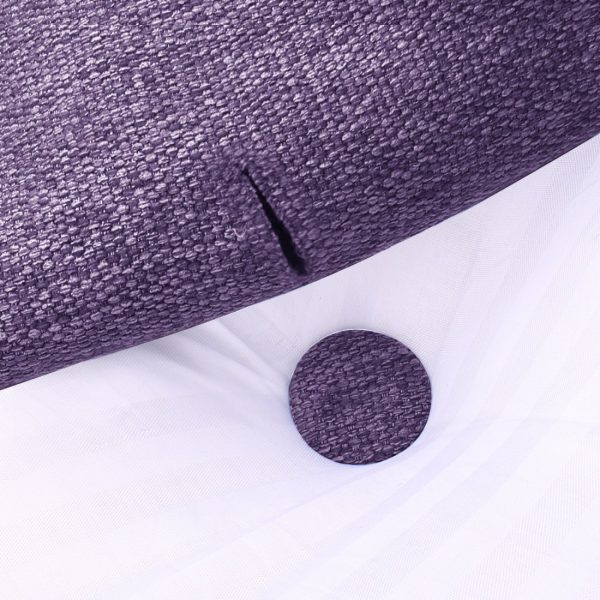 almohada de respaldo 79 pulgadas violeta