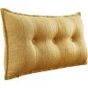 coussin de dossier jaune 71