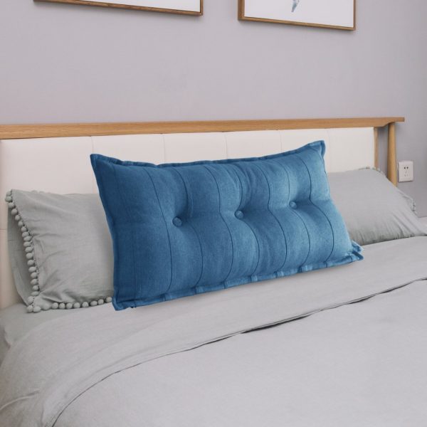 pingtiao pillow linen 100 blue