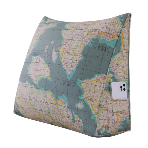 wedgepillow mappa verde