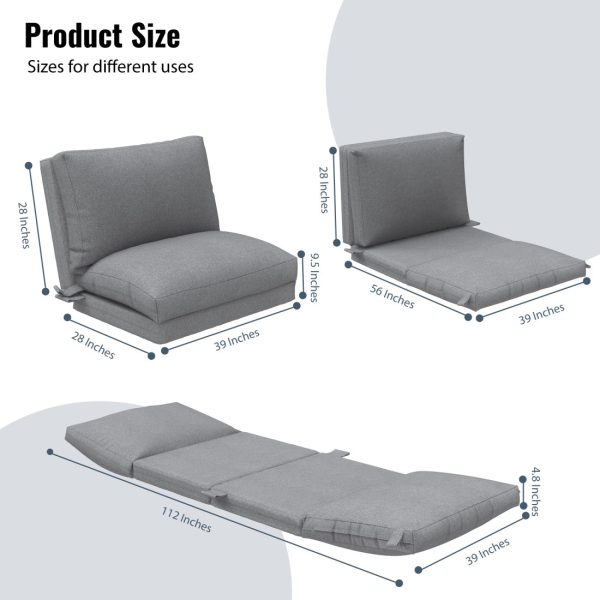 Oversized Floor Recliner Mat for Gaming, Reading, Resting - Изображение 14