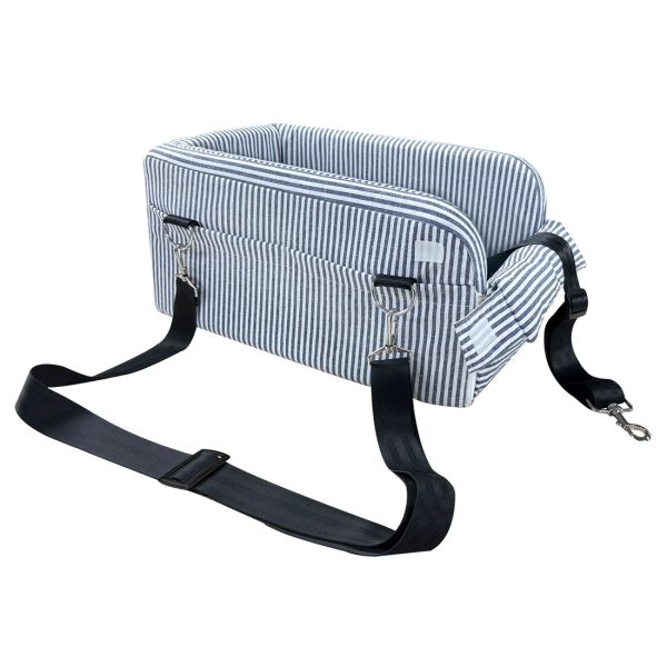 Portable Small Pet Car Seat, Front Seat Safety for Dogs & Cats - Billede 10