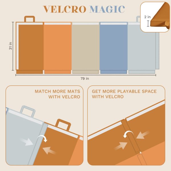 Foldable Gymnastics Mat: Versatile & Portable Exercise Accessory - Image 12