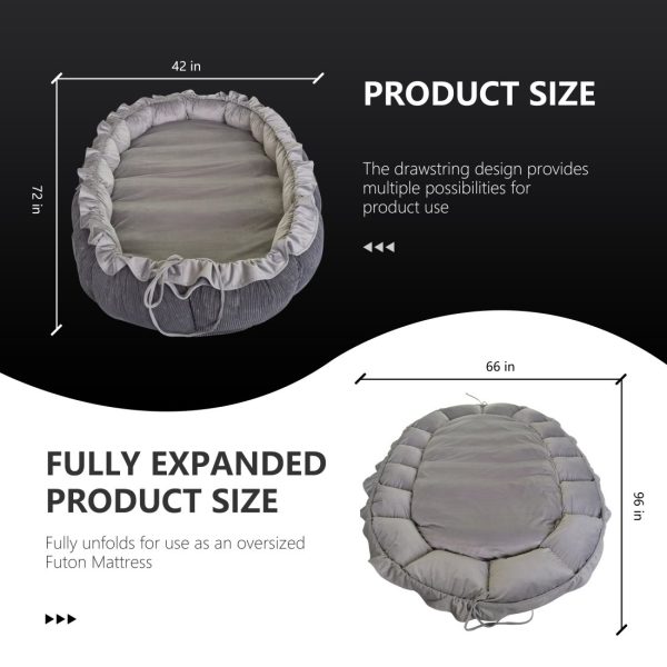 Giant Dog Beds for Adult Humans Large Floor Bed Mattress - Afbeelding 14