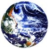 3D Planet Throw Pillows, Solar System Decor, Soft Cushion (Earth)