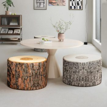 cuscino pouf pouf in legno 4064