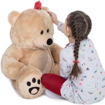 Stor Bamse Kæmpe Bamse Stor Blød Bamse Legetøj