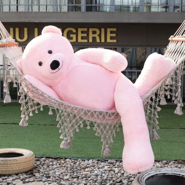 Big Teddy Bear Giant Teddy Bear Large Stuffed Animal Toy Pink - Immagine 8