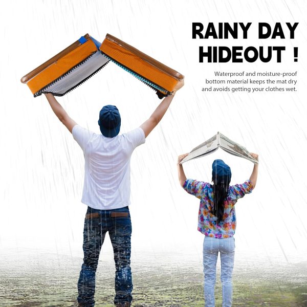 Foldable Book Shaped Floor Pillow Cushion, Unique Fun Gift - Obraz 2