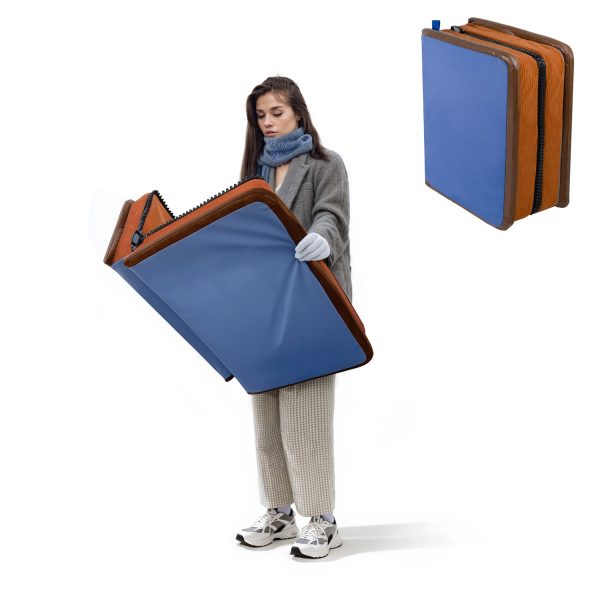 Foldable Book Shaped Floor Pillow Cushion, Unique Fun Gift - Obraz 11