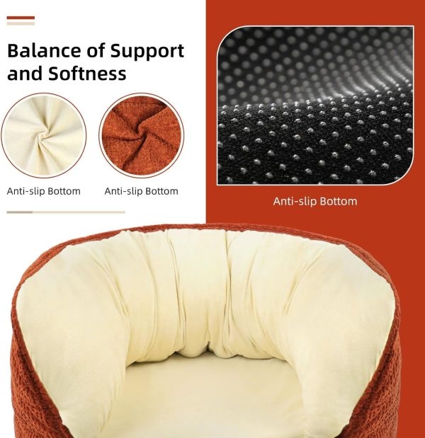 High-Side Washable Calming Beds for Dogs & Cats - Εικόνα 5