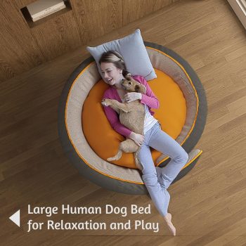 calming dog bed round kennel 4586