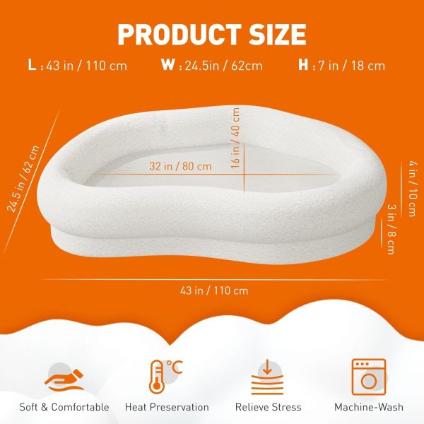 Cloud Shaped Dog & Cat Bed with Removable Cover, Easy Clean - Εικόνα 7