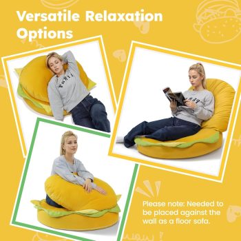 floor sofa funny plush couch 4517