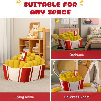 fries inspired bean bag couch chair 4501