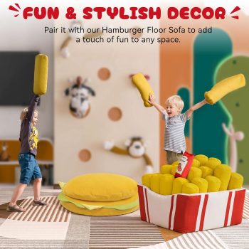 fries inspired bean bag couch chair 4503