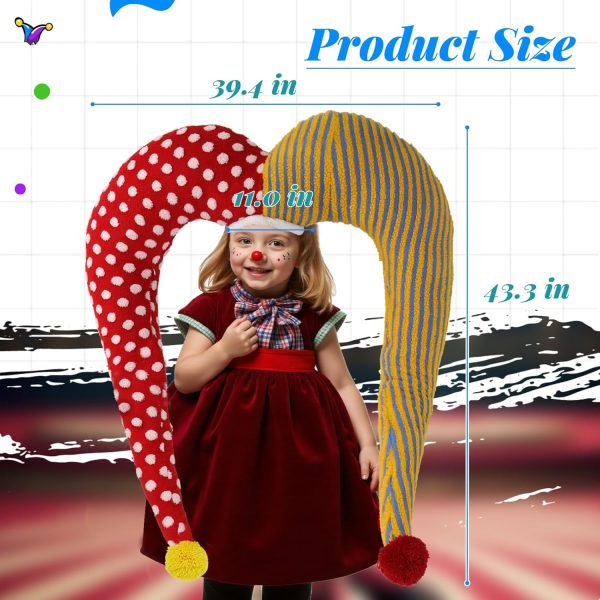 Fun Clown Pillow - Multi-Functional Sofa/Bed Support - Obraz 2