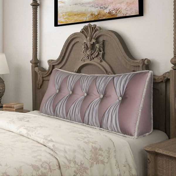 Back Support Reading Pillow for Bed Headboard Cushion - Εικόνα 2