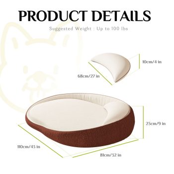 orthopedic bed for large dogs 4572