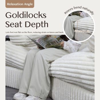boneless curved couch sofa 4637