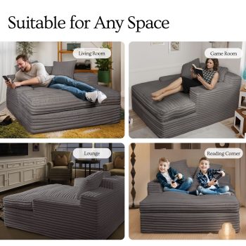 comfortable oversized sofa bed 4597