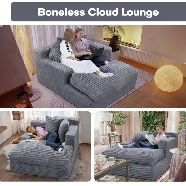 Comfortable Oversized Sofa Bed Sleeper Chaise Lounge Chair - Kuva 6