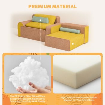 floor couch set ottoman bolster 4656