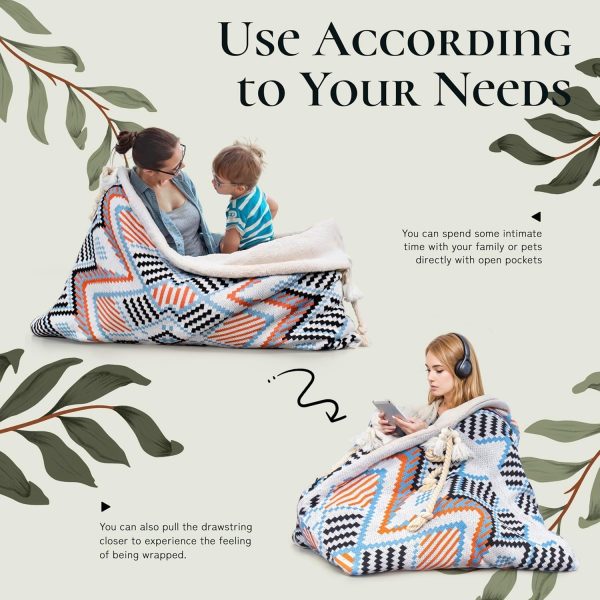 Unique Relaxing Human-Dog Bed: Multi-Use Anti-Anxiety Floor Cushion - Image 3