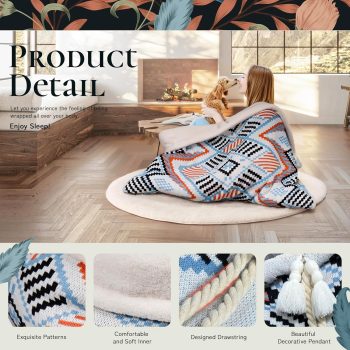human dog bed floor cushion 4714