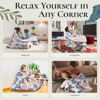 human dog bed floor cushion 4715