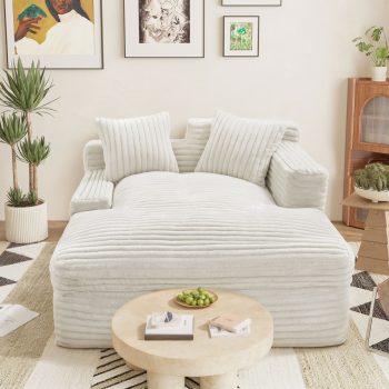 large floor loveseat casual recliner 4609