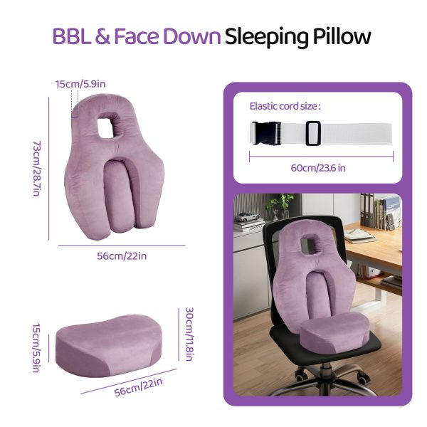 Multi-Use Pillow for Comfortable Sleep & Sitting with Back Support - Kuva 7